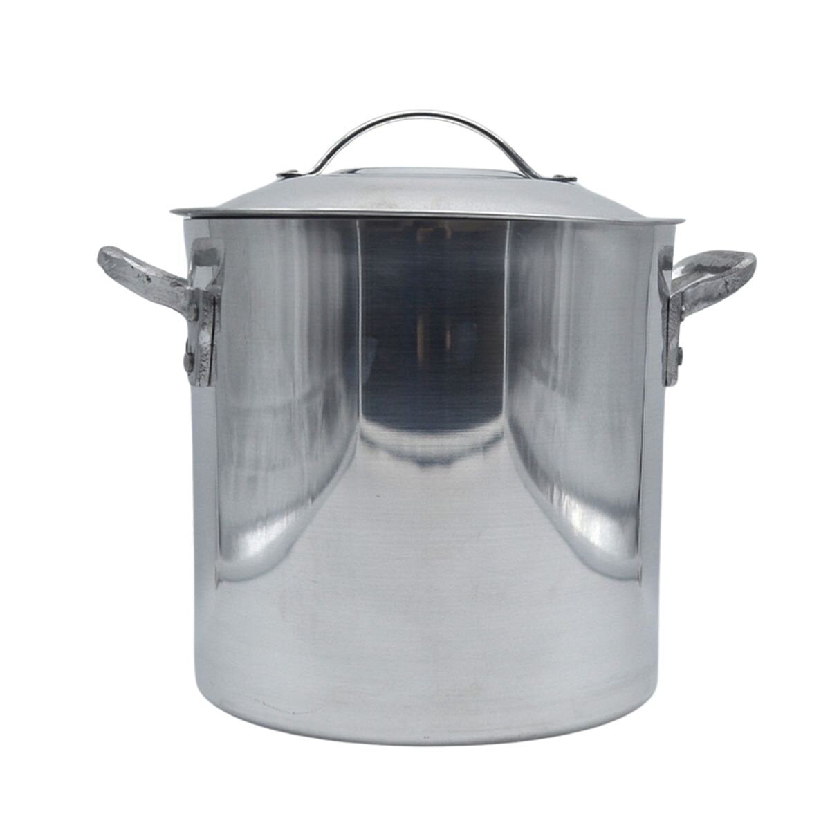 Olla con Tapa de Aluminio Triple Fuerte #22 8 lt 22X22 cm